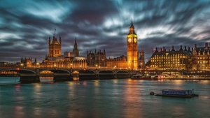 Big Ben en Westminster bridge