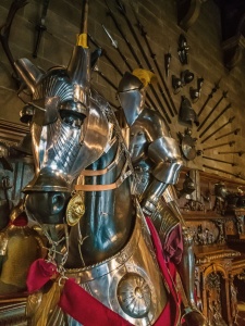 Armored war horse